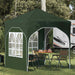 Cort de Petrecere Pop-up 192 x 192 x 245 cm Verde - WALTI WALTI