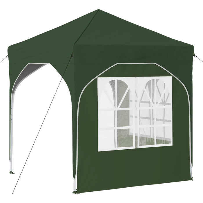 Cort de Petrecere Pop-up 192 x 192 x 245 cm Verde - WALTI WALTI