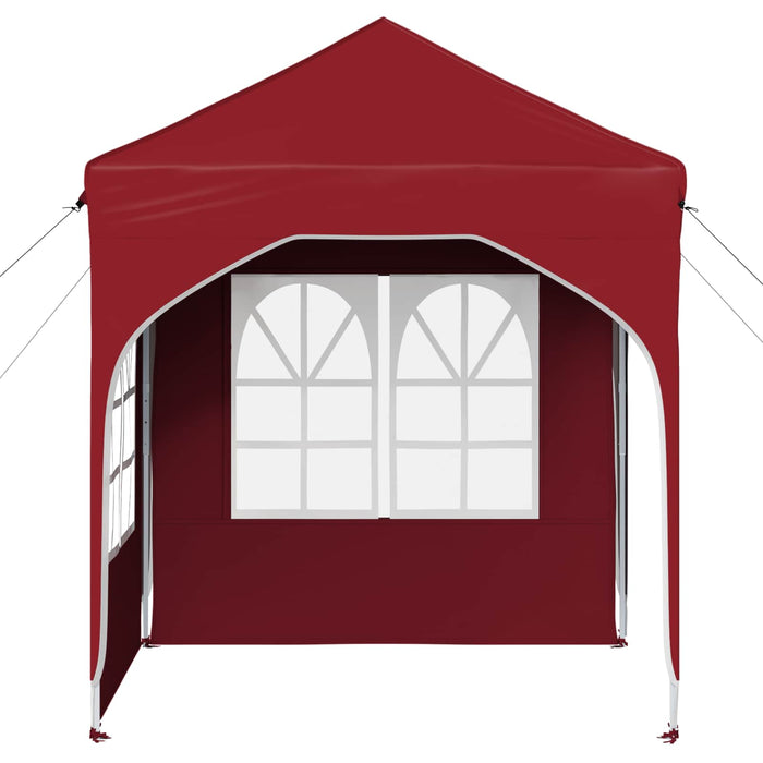 Cort de Petrecere Pop-up 192 x 192 x 245 cm Burgundy - WALTI WALTI