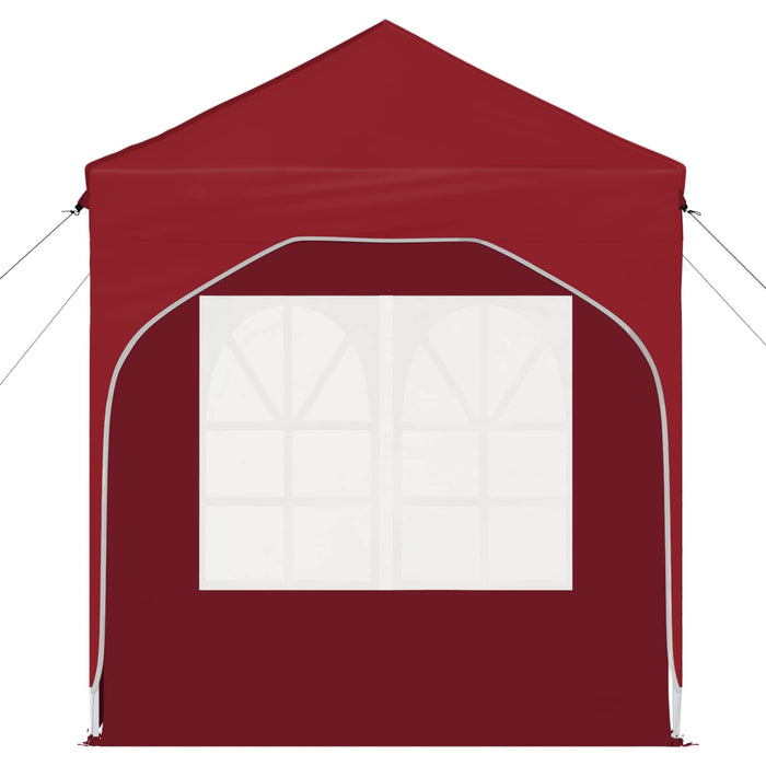 Cort de Petrecere Pop-up 192 x 192 x 245 cm Burgundy - WALTI WALTI