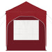 Cort de Petrecere Pop-up 192 x 192 x 245 cm Burgundy - WALTI WALTI