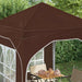 Cort de Petrecere Pop-up 192 x 192 x 245 cm Maro - WALTI WALTI