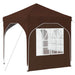 Cort de Petrecere Pop-up 192 x 192 x 245 cm Maro - WALTI WALTI