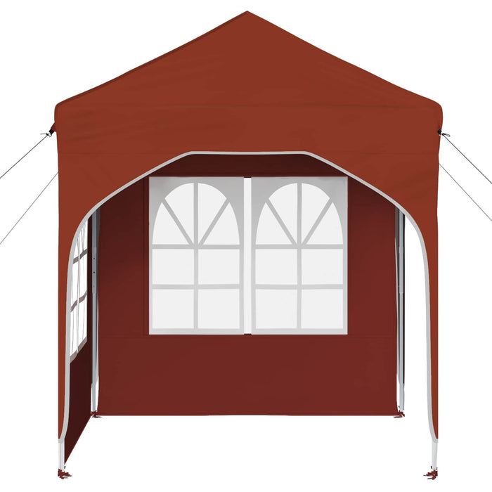 Cort de Petrecere Pop-up 192 x 192 x 245 cm Terracota - WALTI WALTI