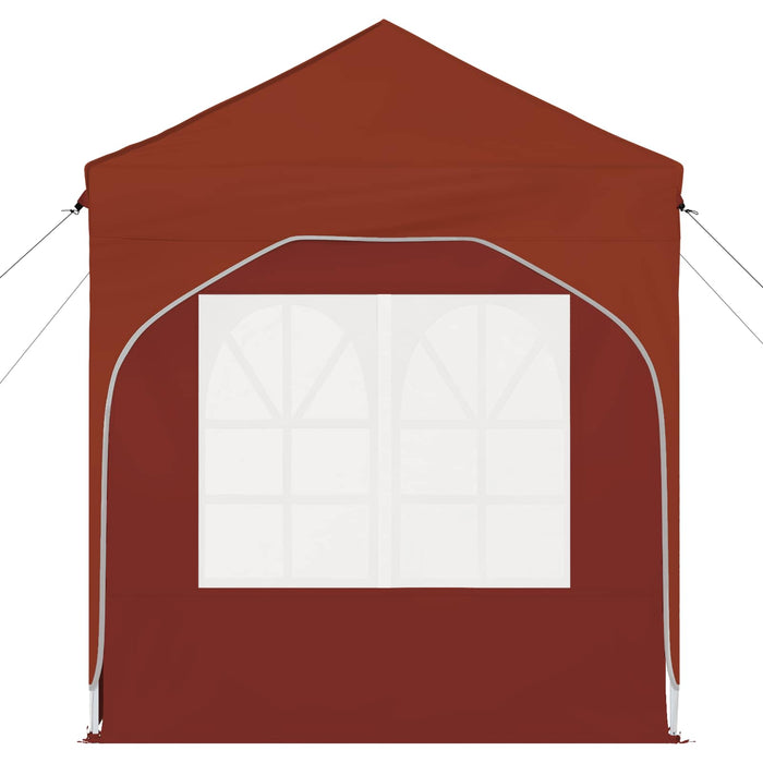 Cort de Petrecere Pop-up 192 x 192 x 245 cm Terracota - WALTI WALTI