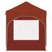 Cort de Petrecere Pop-up 192 x 192 x 245 cm Terracota - WALTI WALTI