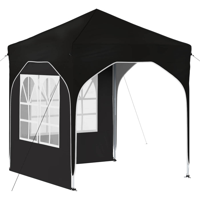 Cort de Petrecere Pop-up 192 x 192 x 245 cm Negru - WALTI WALTI