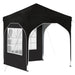 Cort de Petrecere Pop-up 192 x 192 x 245 cm Negru - WALTI WALTI