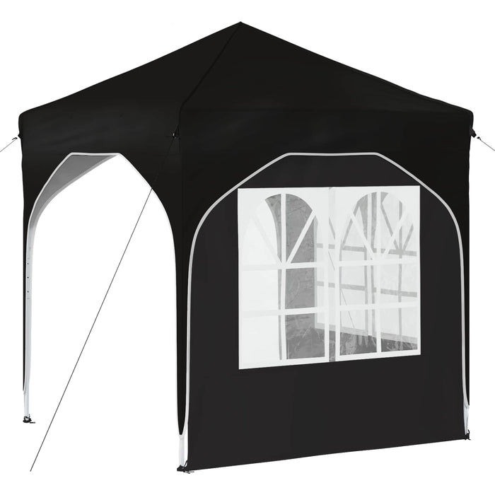 Cort de Petrecere Pop-up 192 x 192 x 245 cm Negru - WALTI WALTI