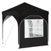 Cort de Petrecere Pop-up 192 x 192 x 245 cm Negru - WALTI WALTI
