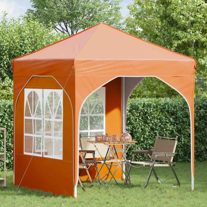 Cort de Petrecere Pop-up 192 x 192 x 245 cm Portocaliu - WALTI WALTI
