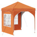 Cort de Petrecere Pop-up 192 x 192 x 245 cm Portocaliu - WALTI WALTI