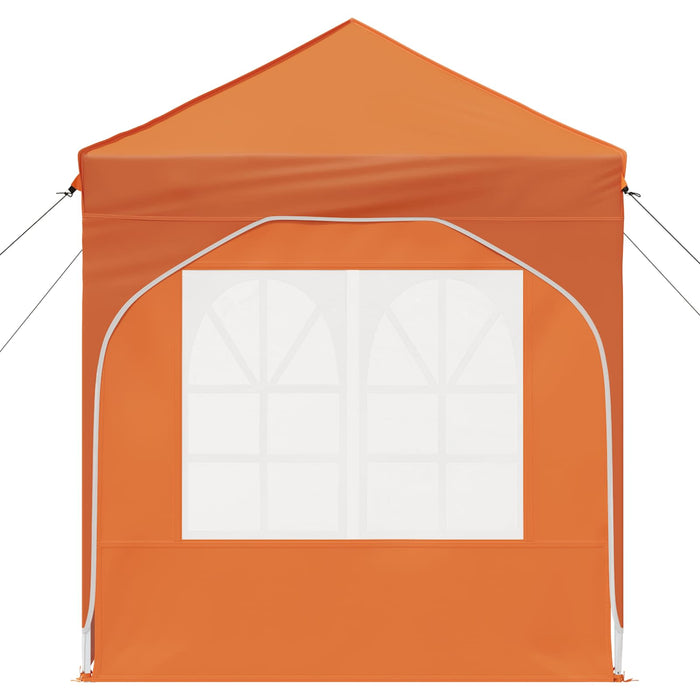 Cort de Petrecere Pop-up 192 x 192 x 245 cm Portocaliu - WALTI WALTI