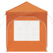 Cort de Petrecere Pop-up 192 x 192 x 245 cm Portocaliu - WALTI WALTI