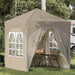 Cort de Petrecere Pop-up 192 x 192 x 245 cm Crem - WALTI WALTI