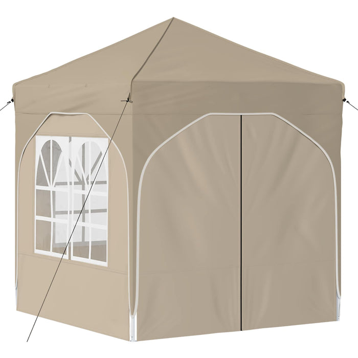 Cort de Petrecere Pop-up 192 x 192 x 245 cm Crem - WALTI WALTI