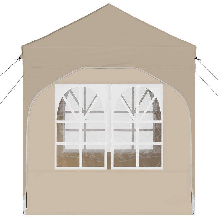 Cort de Petrecere Pop-up 192 x 192 x 245 cm Crem - WALTI WALTI