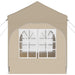 Cort de Petrecere Pop-up 192 x 192 x 245 cm Crem - WALTI WALTI