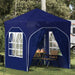 Cort de Petrecere Pop-up 192 x 192 x 245 cm albastru - WALTI WALTI
