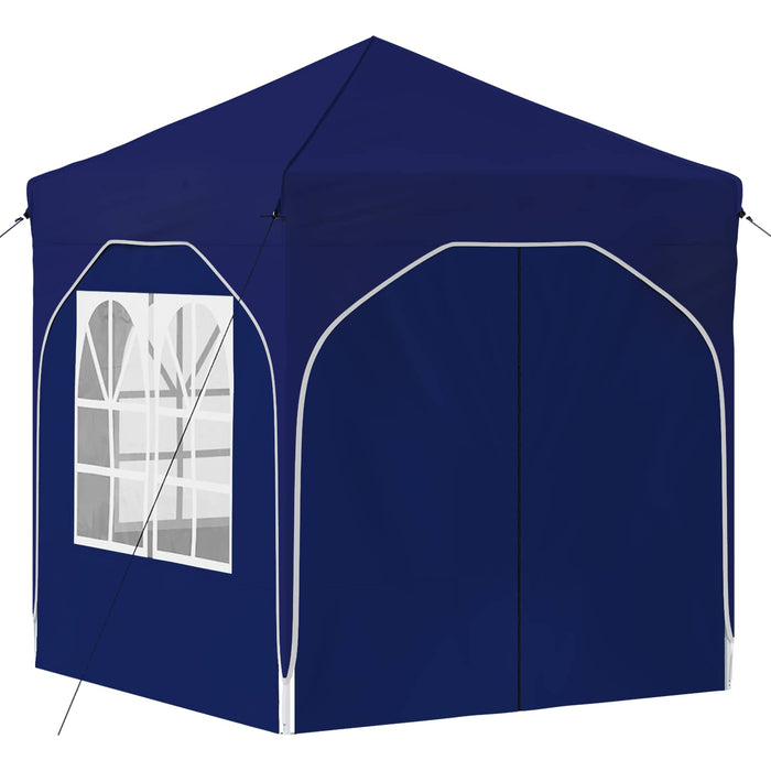 Cort de Petrecere Pop-up 192 x 192 x 245 cm albastru - WALTI WALTI