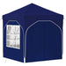 Cort de Petrecere Pop-up 192 x 192 x 245 cm albastru - WALTI WALTI