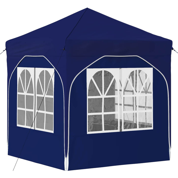 Cort de Petrecere Pop-up 192 x 192 x 245 cm albastru - WALTI WALTI