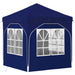 Cort de Petrecere Pop-up 192 x 192 x 245 cm albastru - WALTI WALTI