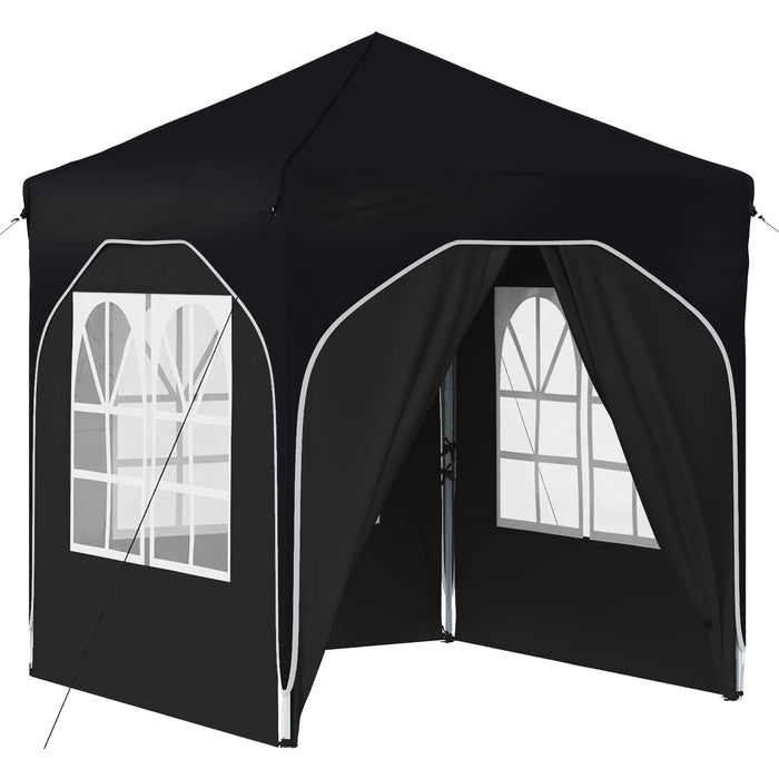 Cort de Petrecere Pop-up 192 x 192 x 245 cm Antracit - WALTI WALTI
