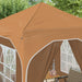 Cort de Petrecere Pop-up 192 x 192 x 245 cm Bej - WALTI WALTI