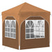Cort de Petrecere Pop-up 192 x 192 x 245 cm Bej - WALTI WALTI