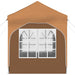 Cort de Petrecere Pop-up 192 x 192 x 245 cm Bej - WALTI WALTI