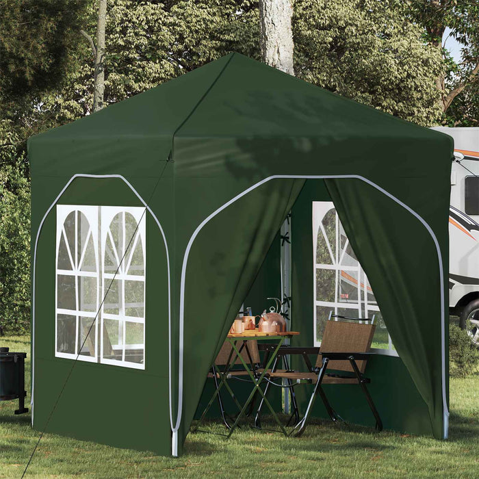 Cort de Petrecere Pop-up 192 x 192 x 245 cm Verde - WALTI WALTI