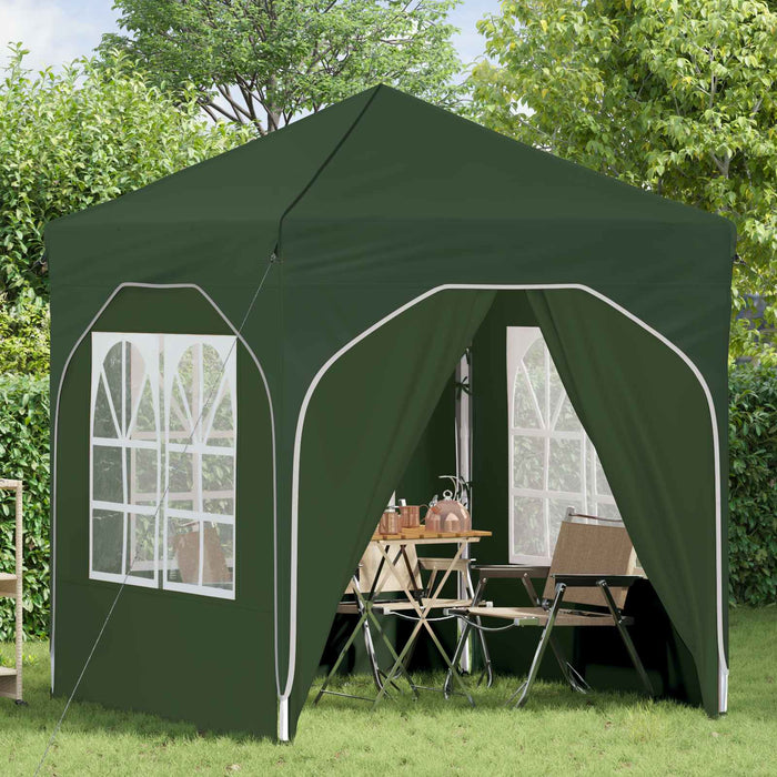Cort de Petrecere Pop-up 192 x 192 x 245 cm Verde - WALTI WALTI