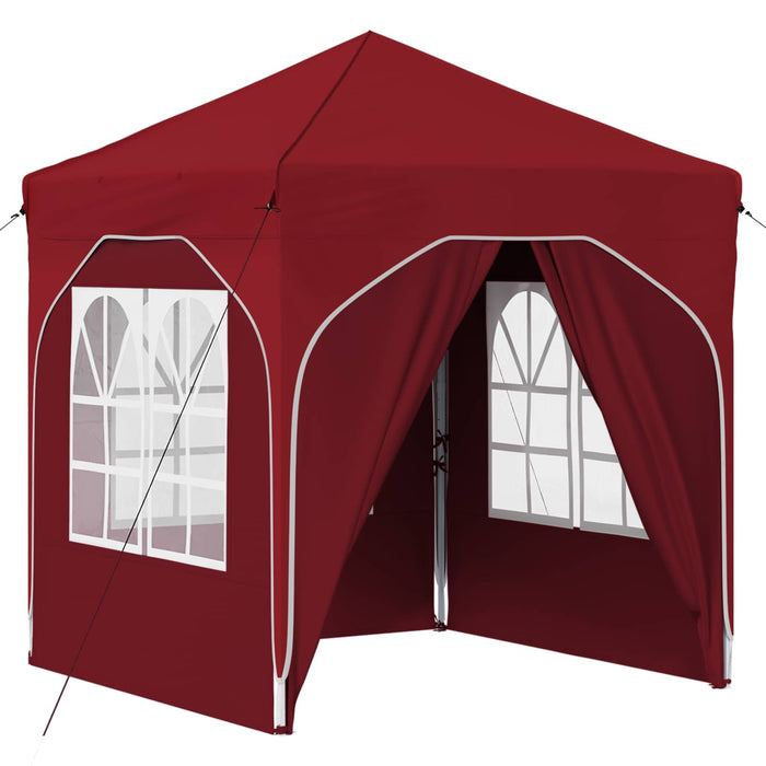 Cort de Petrecere Pop-up 192 x 192 x 245 cm Burgundy - WALTI WALTI