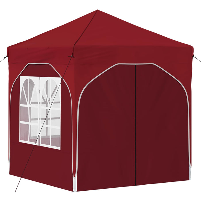 Cort de Petrecere Pop-up 192 x 192 x 245 cm Burgundy - WALTI WALTI