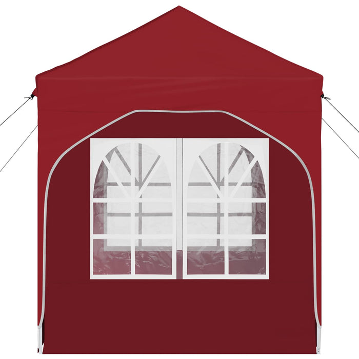 Cort de Petrecere Pop-up 192 x 192 x 245 cm Burgundy - WALTI WALTI