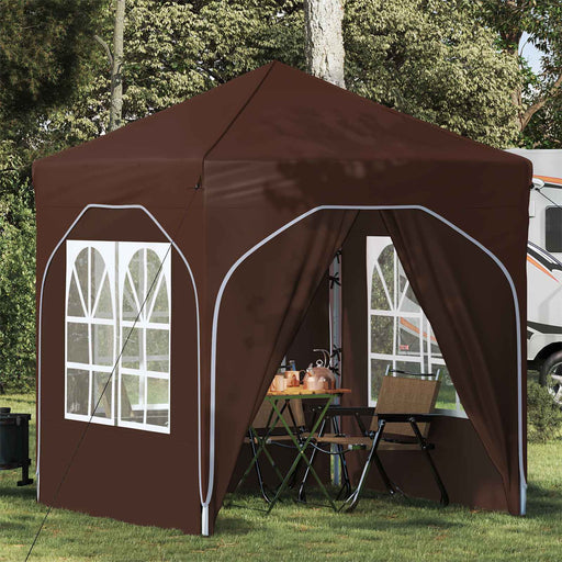 Cort de Petrecere Pop-up 192 x 192 x 245 cm Maro - WALTI WALTI