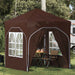 Cort de Petrecere Pop-up 192 x 192 x 245 cm Maro - WALTI WALTI