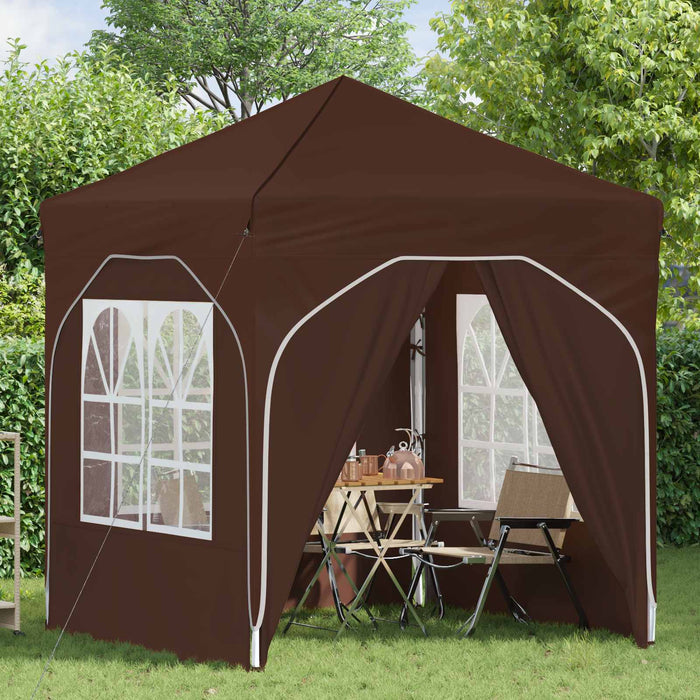 Cort de Petrecere Pop-up 192 x 192 x 245 cm Maro - WALTI WALTI