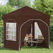 Cort de Petrecere Pop-up 192 x 192 x 245 cm Maro - WALTI WALTI