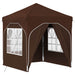 Cort de Petrecere Pop-up 192 x 192 x 245 cm Maro - WALTI WALTI