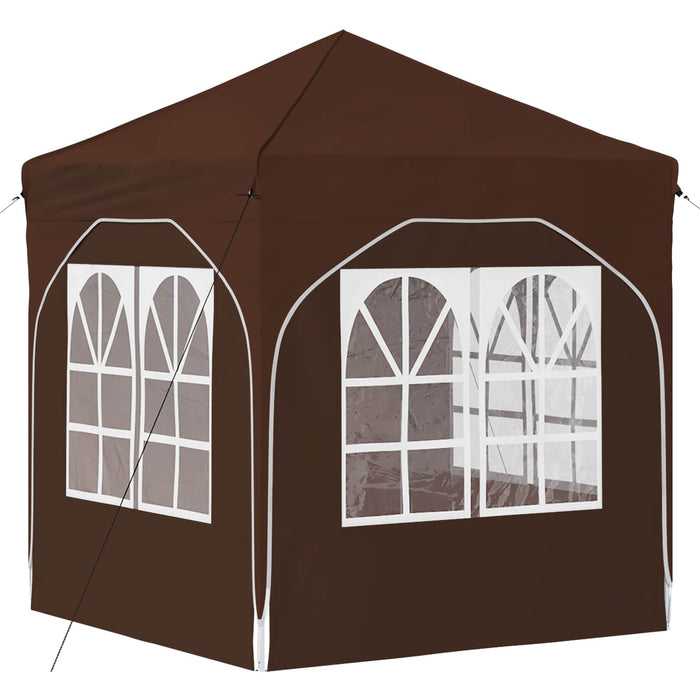 Cort de Petrecere Pop-up 192 x 192 x 245 cm Maro - WALTI WALTI