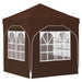 Cort de Petrecere Pop-up 192 x 192 x 245 cm Maro - WALTI WALTI