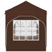 Cort de Petrecere Pop-up 192 x 192 x 245 cm Maro - WALTI WALTI