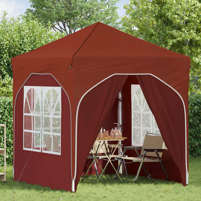 Cort de Petrecere Pop-up 192 x 192 x 245 cm Terracota - WALTI WALTI