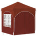 Cort de Petrecere Pop-up 192 x 192 x 245 cm Terracota - WALTI WALTI