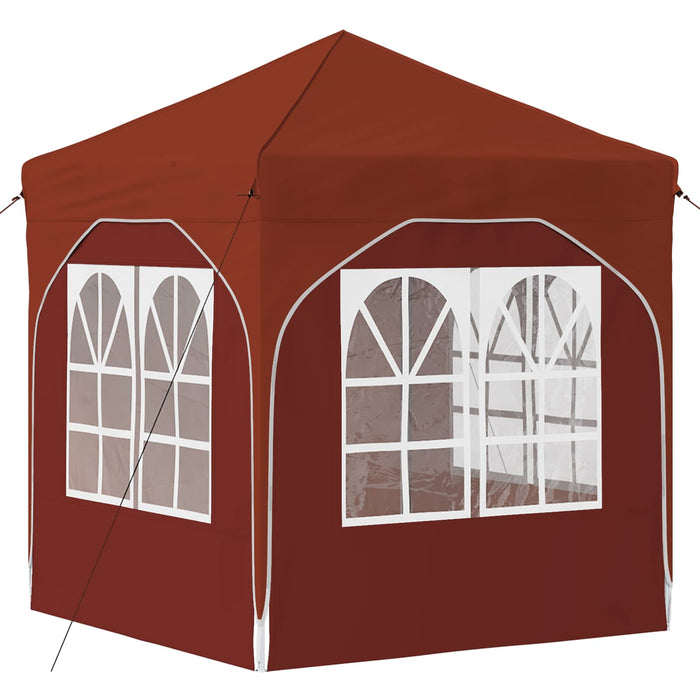 Cort de Petrecere Pop-up 192 x 192 x 245 cm Terracota - WALTI WALTI