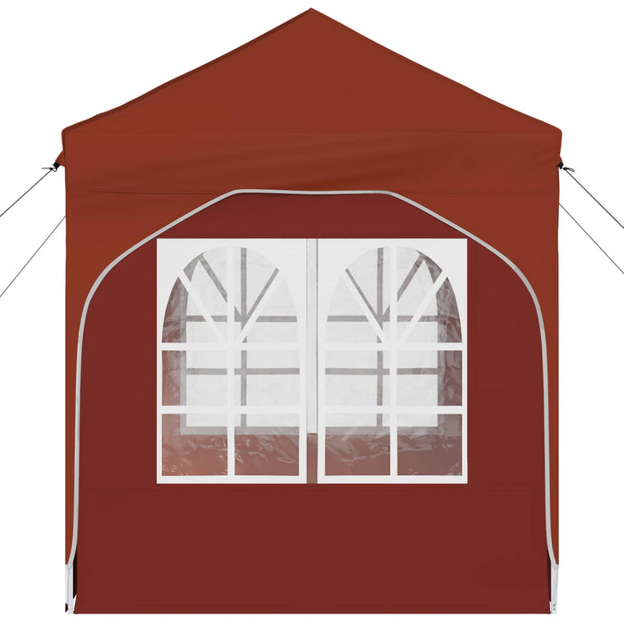 Cort de Petrecere Pop-up 192 x 192 x 245 cm Terracota - WALTI WALTI