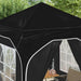 Cort de Petrecere Pop-up 192 x 192 x 245 cm Negru - WALTI WALTI