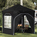 Cort de Petrecere Pop-up 192 x 192 x 245 cm Negru - WALTI WALTI